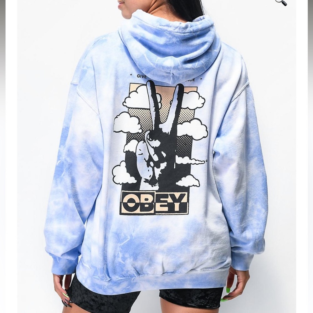 OBEY Give Peace a Chance Hoodie!